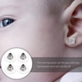 thumbnail image 4 of 100 Pcs Dos pour Boucles d'Oreilles Dos de Sécurité pour Boucles d'Oreilles, 4 of 9