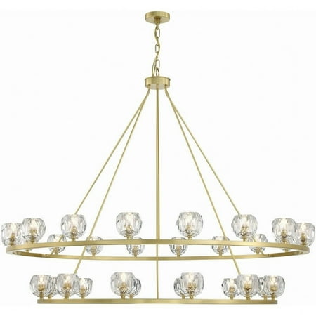 

Crystorama Lighting - Aragon - 120W 30 LED Chandelier-50 Inches Tall and 60