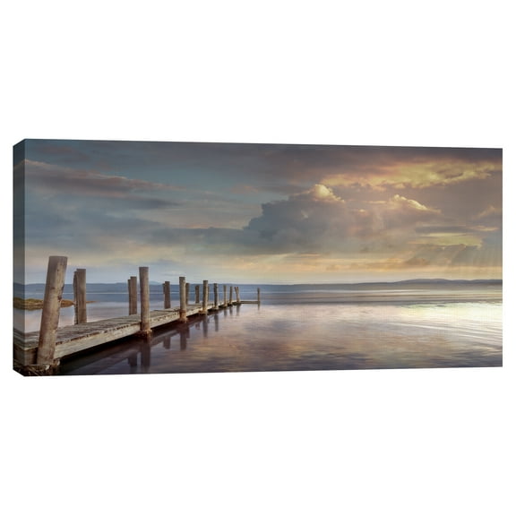 Evening Reflection by Mike Calascibetta Canvas Art Print