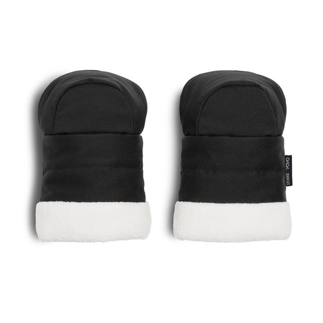 Manoplas para cochecito Stokke YOYO con forro sherpa y doble acolchado