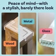 thumbnail image 3 of Protector for Baby, Protectors Guards - Furniture Corner Guard & Edge Safety Bumpers - (10 pcs), 3 of 6