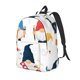 thumbnail image 1 of Disketp School Cute Gnomes print Canvas Backpack Lightweight Travel Daypack Student Rucksack Laptop Backpack-Medium, 1 of 5