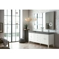 thumbnail image 6 of James Martin Vanities 210-V72s-Dgg Linear 72" Single Basin Poplar Wood Vanity Set - White, 6 of 7