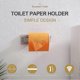 thumbnail image 5 of Toilet Paper Roll Holder Brushed Nickel Toilet Paper Holder Stainless Steel for Kitchen Bathroom Dispenser Wall Mounted, B2003BR, 5 of 5
