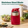 thumbnail image 4 of Electric can opener and knife sharpener, detachable cutting rod, power cord storage, stainless steel blade., 4 of 8