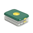 thumbnail image 1 of AMERTEER Household Dumpling Box Large Capacity Food Preservation Case Multipurpose Dumpling Storage Box, 1 of 2
