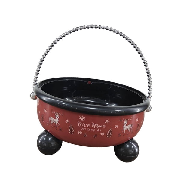 Frutero con pedestal, bandeja para frutas, soporte decorativo creativo para verduras, para encimera de cocina, centro de mesa para el hogar Rojo