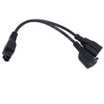 thumbnail image 1 of IEC 320 C6 MASCULino A Dual Adaptador de Divisor Femenino de 5-15p, Retardante de la Llama del Cable de Extensión Resistente Al Calor para Las Lámparas de Mesa de La Portátil, 1 of 7