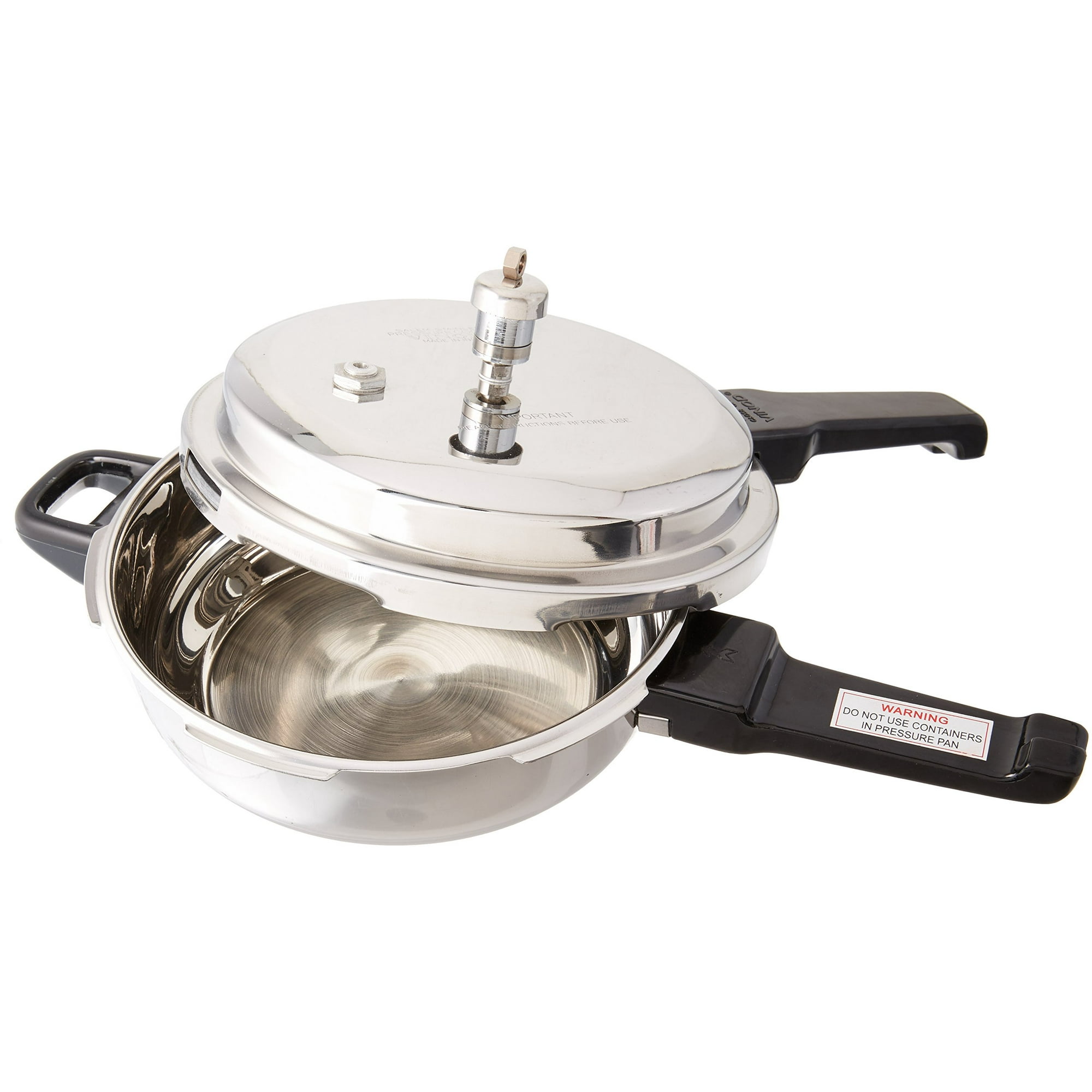 VINOD VPP Jr Pressure Cooker Silver Junior 3 Liter Pan Walmart