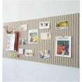 thumbnail image 1 of Bulletin Board x cm Decorative Felt PinBoard .cm Thick Foldable Photo Display Board with SelfAdhesive Tape Vision Board for School Home Kitchen Office Walls/Dark Camel, 1 of 8
