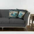 thumbnail image 7 of Ambesonne Fantasy World Throw Pillow Cover 2 Pack, Balcony to the Ocean, 18", Dark Turquoise and Ecru, 7 of 7