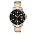 thumbnail image 1 of Men's Sport Watch - 38mm Atlantic - 2-Tone Case, Black Dial, Two-Tone Link, 1 of 6