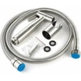 thumbnail image 4 of Manguera de ducha de baño, enclavamiento de acero inoxidable duradero, manguera flexible que no se enrosca, adecuada para necesidades especiales de higiene de adultos y niños y varios usos que, 4 of 5