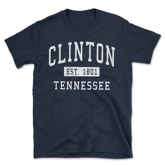 Clinton Tennessee Classic Established Men's Cotton T-Shirt