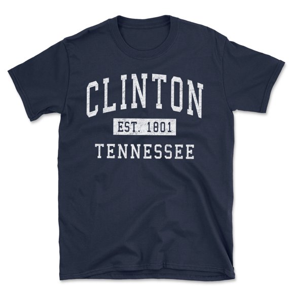 Clinton Tennessee Classic Established Men's Cotton T-Shirt