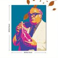 thumbnail image 3 of Man Holding Meat Pop Art Canvas Wall Art 15.75x11.81 Inches, 3 of 8