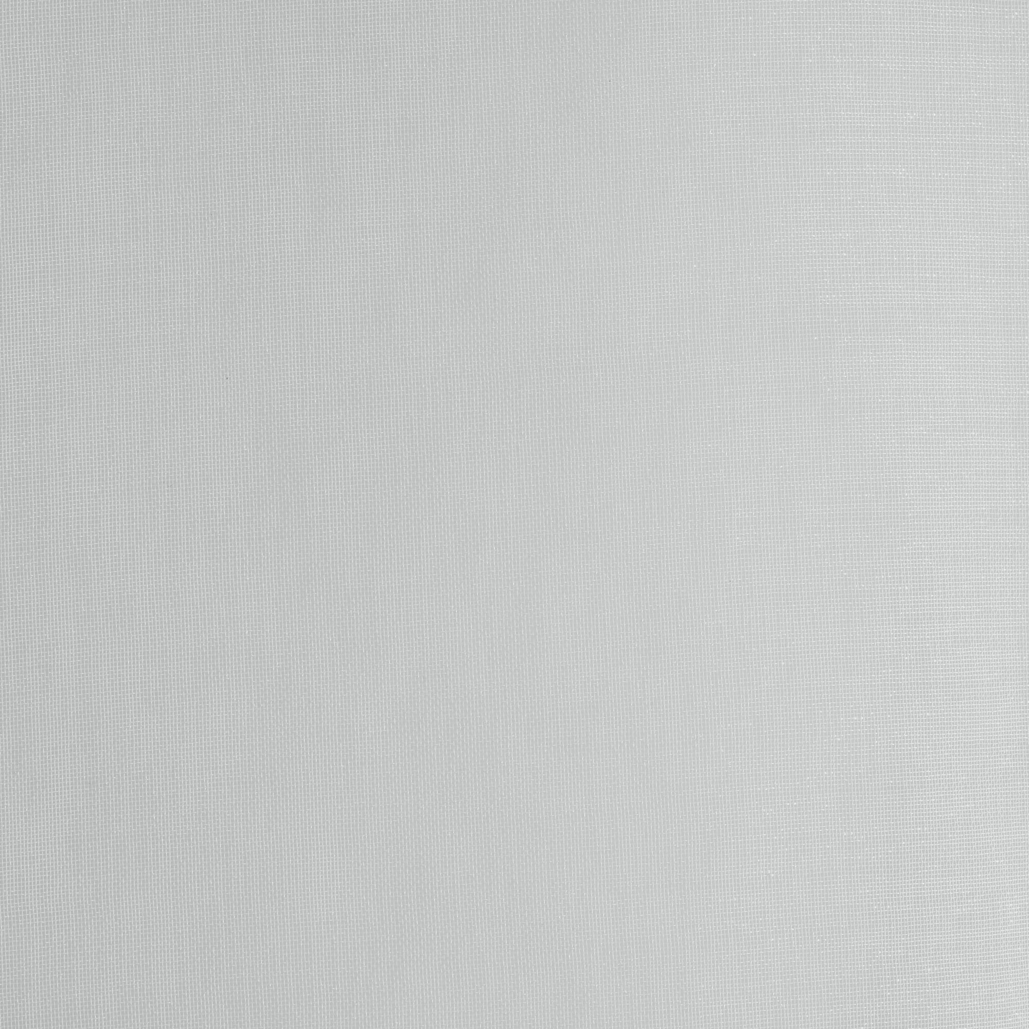Loft Living Daisy Sheer Grommet Indoor Curtain 52 x 63 in White