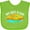 Apple Green, variant on Inktastic My 1st Pi Day Blue Green Pie Pan Pun Boys or Girls Baby Bib