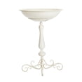 thumbnail image 3 of SAFAVIEH Orian Solid Rustic Outdoor Patio Bird Bath, Pearl White, 3 of 7