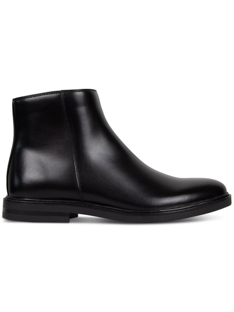 REACTION KENNETH COLE Mens Black Padded Ely Round Toe Block  display picture 1