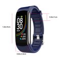 thumbnail image 1 of Heartrate Blood Pressure Reloj Smar Temperatura corporal Oxígeno en sangre Pulsera impermeable Inevent EL5403-01B, 1 of 6