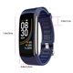 thumbnail image 2 of Heartrate Blood Pressure Reloj Smar Temperatura corporal Oxígeno en sangre Pulsera impermeable Vogacara EL5403-01B, 2 of 2