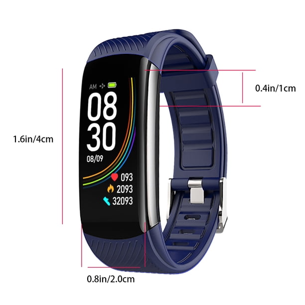 Heartrate Blood Pressure Reloj Smar Temperatura corporal Oxígeno en sangre Pulsera impermeable Inevent EL5403-01B