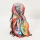 thumbnail image 2 of 2022 Nueva diadema de seda chal de satén bufanda cuadrada para mujeres pañuelo de cuello de aceites bandas para el cabello femeninas pañuelo estampado hijab envolturas bandana, 2 of 5