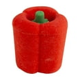 thumbnail image 2 of 1pc Fun Chili Eraser Vegetable Eraser, Durable Rubber Eraser, Smooth Cleaning, No Paper Tear, Pencil Eraser for Writing Correction, Classroom Prizes, Game Rewards, Party Favors, Class Treasure Box, 2 of 6