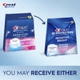 thumbnail image 4 of Crest 3DWhitestrips Sensitive Bright + Whitening Light Teeth Whitening Kit, 1 Light + 14 Treaments, 4 of 13