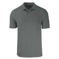 thumbnail image 2 of Men's Cutter & Buck  Gray SMU Mustangs Vault Forge Eco Stretch Recycled Polo, 2 of 3