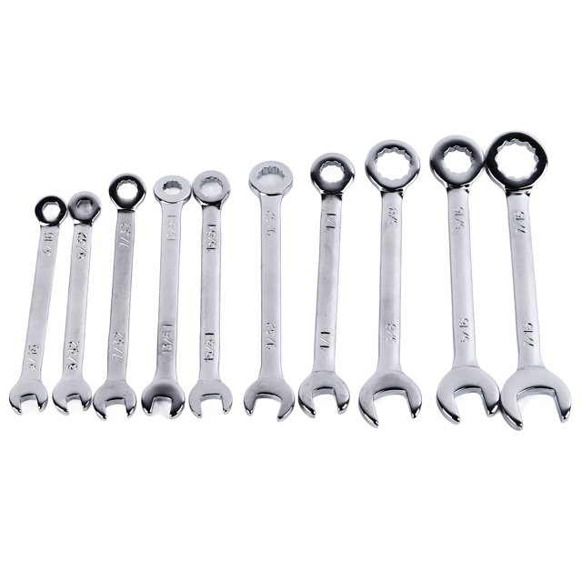 Mini Wrench Set, Open End Inch Size Lightweight Mini Combination Wrench Set for Assembling Furniture
