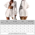 thumbnail image 2 of Trajes de playa de 3 piezas Traje de baño de manga larga para mujer (Blanco M) FLhrweasw Para estrenar, 2 of 7