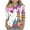 Pink 01, variant on DeHolifer Children's T-Shirts Cute Printed Crewneck Short Sleeve Casual Summer Trendy Kids Graphic Tee Tops 3-13 Years
