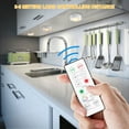 thumbnail image 3 of Amdohai 16 Colors Changing RGB LEDs Under Cabinet Lamp Puck Light 6, 3 of 9