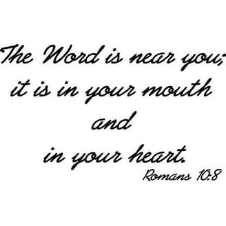 Inspirational Wall Decal – Proverbs 4:23 'Guard Your Heart' Quote – Matte Black Vinyl Art