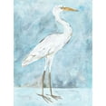 thumbnail image 2 of Wang, Melissa 12x14 Black Ornate Wood Framed with Double Matting Museum Art Print Titled - Snowy Egret II, 2 of 4