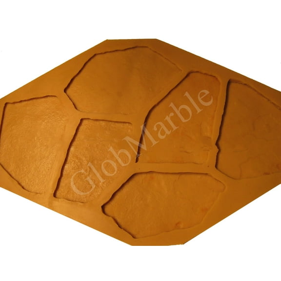 Concrete Stone Mold from GlobMarble. Stepping Stone Mold SS 5101. Rubber Mold