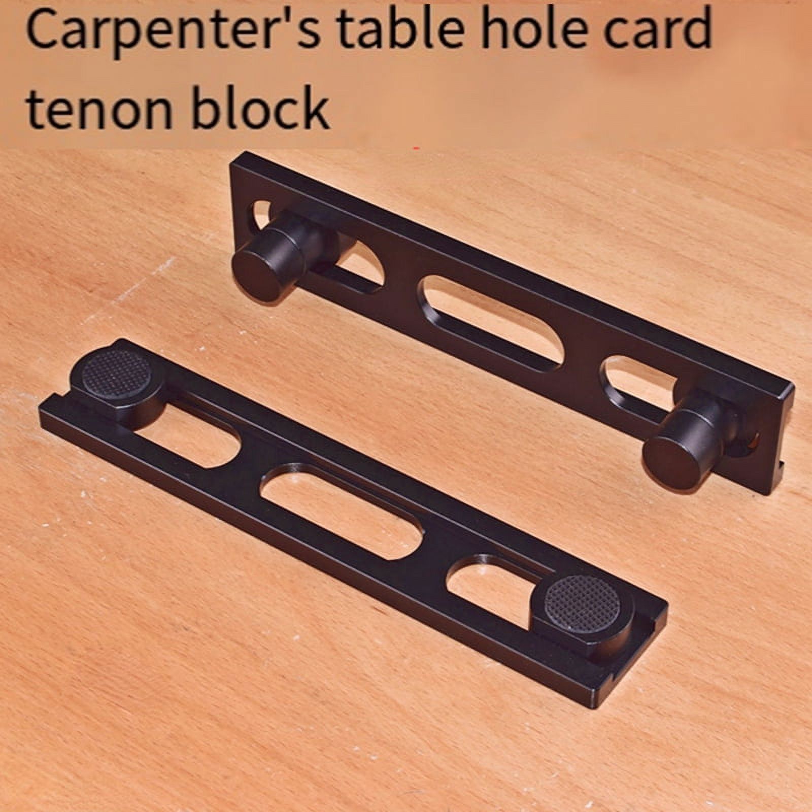 Woodworking Table Hole Dowel Self Centering Doweling Jig Dowel Drill Guide Bushings Set Wood Dowel Jig Kit Black 19mm