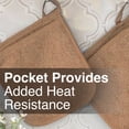 thumbnail image 6 of RITZ Terry Pocket Mitt Set, 4-Pack, Mocha, 6 of 6
