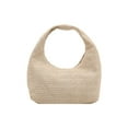 thumbnail image 2 of HSQJHJF Handbag Hand Woven Handbag Polyester Material Simply Striped Handbag Shoulder Bag Shopping, 2 of 6