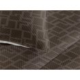 thumbnail image 3 of Ambesonne Geometric Design Quilted Bedspread Set 3 Pcs, Square Art Pattern, Queen, Dark Cocoa Umber, 3 of 4