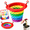 1pc, variant on ARTLOX Rainbow Expandable Sink Strainer Basket Removable Fun Food Waste Catcher