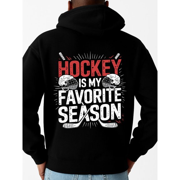 Hockey Season sweatshirt men's sweater hoodie black Stylish Autumn/Winter Outerwear aesthetic Funny Unisex Shirt Short Sleeve tshirts