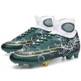 thumbnail image 2 of Zapatos de fútbol al aire libre para hombres, tacos de fútbol de Turf de tobillo de alta calidad, calzado deportivo de entrenamiento de hierba de tendencia ultraligero, zapatillas FG/TF, 2 of 5