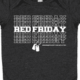 thumbnail image 4 of Inktastic Athletic Red Friday Dog Tags Boys or Girls Baby Bodysuit, 4 of 5