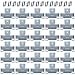 thumbnail image 3 of 30 Pack (15 Pairs) Retrofit Recessed Downlight Housing C Clips with Self Tapping Screws for Down Light Can?, 3 of 4