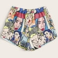 thumbnail image 3 of Rezuofi 2 Pcs Womens Board Shorts Beach Quick Dry Fabric Swim Slim Trunks Ocean Travel Sports, 3 of 6