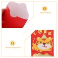 thumbnail image 2 of 36Pcs Cartoon Tiger Chinese Festival Red Packets Beautiful Gift Money Envelopes, 2 of 6