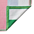 thumbnail image 5 of Better Homes & Gardens Coastal Resort Cotton Blend Beach Towel, 40 x 72 in, Pink & Green, 5 of 7